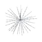 Étoile 3D LED de 45 cm avec 80 lumières LED blanches froides scintillantes
