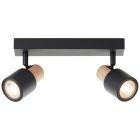 Spot plafond noir moderne, Soscha