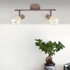 Spot plafond cuivre en métal, Alaya