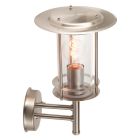 Luminaire extérieur chromé en métal, Shamayra, IP44