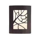 Luminaire extérieur couleur rouille rustique, Teske, IP44