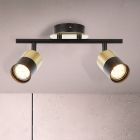 Plafonnier laiton moderne, Cato