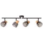 Spot plafond en liège noir, Kayo