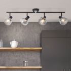 Spot plafond noir design, Dimitry