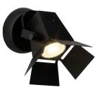 Spot plafond noir industriel, Jowenna, 5W, 3000K LED