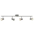 Spot plafond chromé en métal, Roel, 7W, 3000K LED