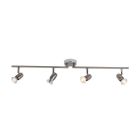 Spot plafond chromé en métal, Wietse, 7W, 3000K LED