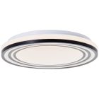 Plafonnier noir moderne, Merlijn, 24W, 3000K LED