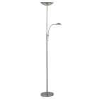Lampadaire chromé moderne, Elina, 18W, 3000K LED