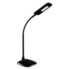 Lampe de bureau noire en plastique, Jenoah, 5W, 6000K LED, avec variateur tactile