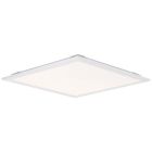 Plafonnier blanc design, Lisa, 24W, couleur réglable LED