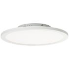 Lampe plafond blanche moderne, Bonny, 24W, couleur réglable LED, avec télécommande