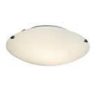 Lampe plafond transparente en verre, Alisson