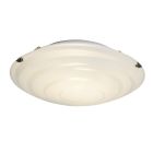 Lampe plafond transparente en verre, Alisson