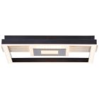 Plafonnier noir design, Zakiya, 24W, 3000K LED