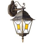 Luminaire extérieur couleur rouille classique, Levinus, IP44