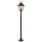 Luminaire extérieur couleur rouille classique, Levinus, IP44