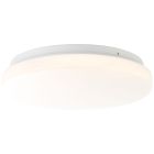 Plafonnier blanc en plastique, Julie, 12W, 3000K LED