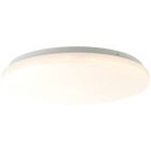 Lampe plafond blanche en plastique, Julie, 24W, 3000K LED
