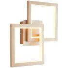 Applique murale chromée moderne, Celena, 18W, 3000K LED