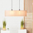Suspension en bois beige, Enna