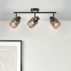 Spot plafond noir industriel, Raquel