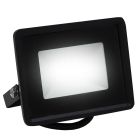 Projecteur en plastique noir, Boaz, 10W, 6500K LED, IP66