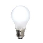 Dimmable E27 ampoule LED, A60, 5w, verre blanc, 6500k
