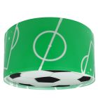 Plafonnier pour enfants en plastique vert, Football
