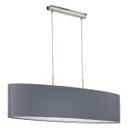 Suspension grise en tissu, Abano