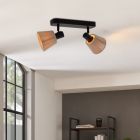 Spot plafond crème en tissu, Serah