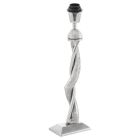 Lampe de table sans abat-jour nickel en aluminium, Mason, avec interrupteur