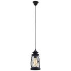 Suspension noire en verre, Abetone