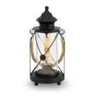 Lampe de table noire en acier, Katoo, avec interrupteur