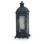 Lampe de table verte en métal, Abdirahman, avec interrupteur