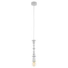 Suspension en bois blanche, Abel