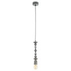 Suspension en bois noire, Abel