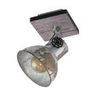Spot plafond en bois marron, Angelina