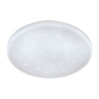 Lampe plafond blanche en acier, Eloise, 7W, 3000K LED
