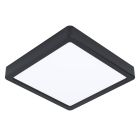 Plafonnier connecté blanc en plastique, Geraldo, 16,5W, blanc chaud à froid réglable LED, IP44