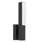Luminaire extérieur noir en aluminium, Salman, 4,5W, 3000K LED, IP44