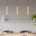 Suspension beige en acier, Vahid