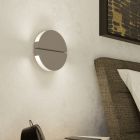 Applique murale marronne en acier inoxydable, Patricius, 4,5W, white switch LED, IP44