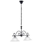 Suspension blanche en verre, Tesse