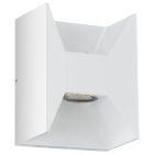 Luminaire extérieur blanc en aluminium, Jeslynn, 3W, 3000K LED, IP44