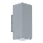 Luminaire extérieur argentée en aluminium, Nadira, 4W, 3000K LED, IP44