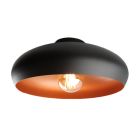 Lampe plafond cuivre en métal, Egine