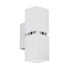 Applique up and down chromée en métal, Annely