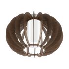 Plafonnier marron en bois, Kiran