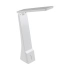 Lampe de bureau blanche en plastique, Chama, 1W, white switch LED, avec variateur tactile